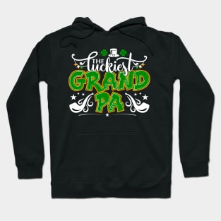 The Luckiest Gramdpa-Saint Patricks Day Tee Hoodie